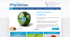 Desktop Screenshot of ipaynetcorp.com