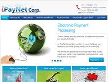 Tablet Screenshot of ipaynetcorp.com